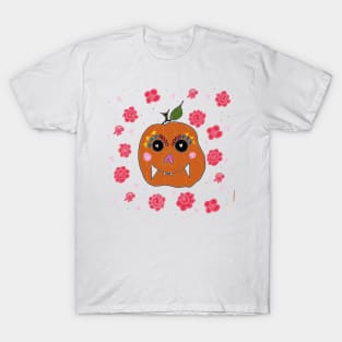 sugar skull pumpkin T-Shirt